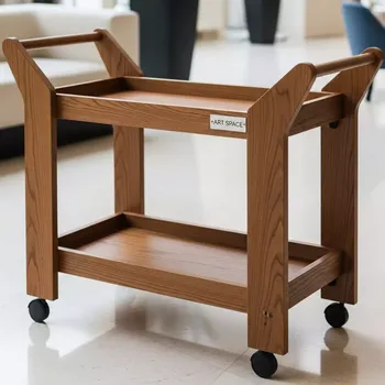 Аренда Тележка сервировочная Wood из дерева в Pullman Sochi Centre — ART SPACE
