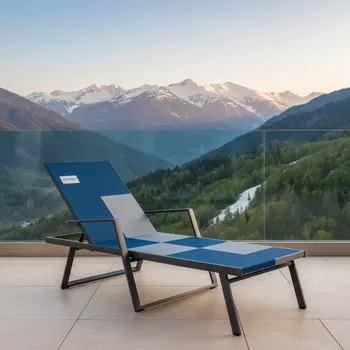 Аренда Кресло шезлонг складное Fiesta XL металлическое в Sochi Marriott Krasnaya Polyana — ART SPACE