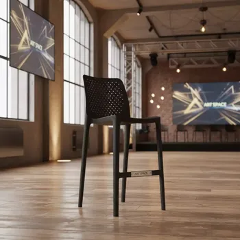 Аренда Стул пластиковый барный Spyker Stool в конгресс-холле отеля Жемчужина — ART SPACE