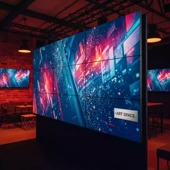 Аренда Панель профессиональная для видеостен CleverMic 49 VW49 3,5 мм 500 в Red Arena — ART SPACE