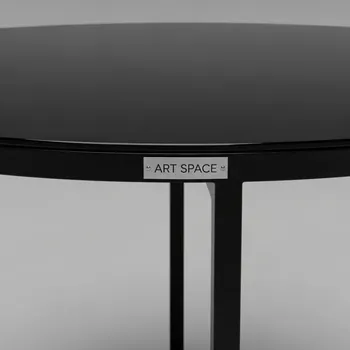 Аренда Стол Crystal Black d 70 в Radisson Collection Paradise — ART SPACE