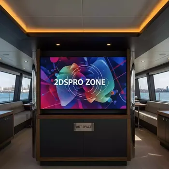 Аренда Фотозона 2D LED светодиодная 2,5х2,5 шаг P1.9 на VIP теплоходе (Морпорт Сочи) — ART SPACE