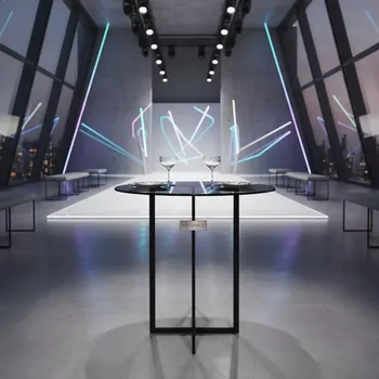 Аренда Коктейльный стол X Loft Black в Gamma Sirius — ART SPACE