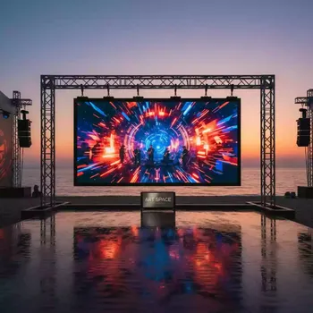 Аренда Светодиодный экран 5х3 м P1,9 на пляже «Ривьера» — ART SPACE