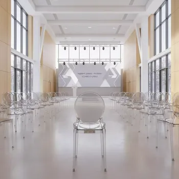 Аренда Стул прозрачный Elizabeth в Ледовом дворце «Айсберг» — ART SPACE