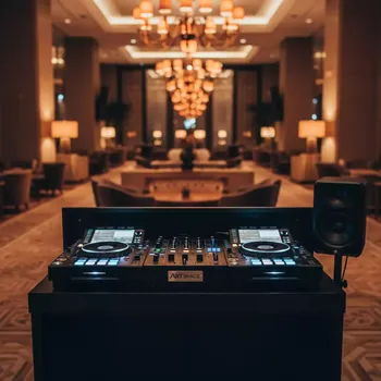 Аренда Комплект DJ оборудования проигрыватель микшер монитор в гранд-отеле «Жемчужина» — ART SPACE
