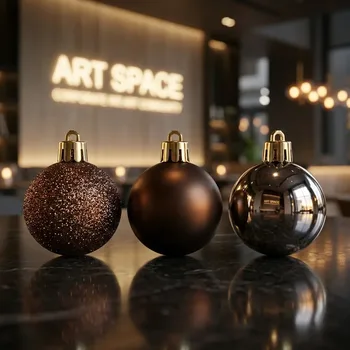 Аренда Набор из 10 ёлочных игрушек Сочи ART SPACE
