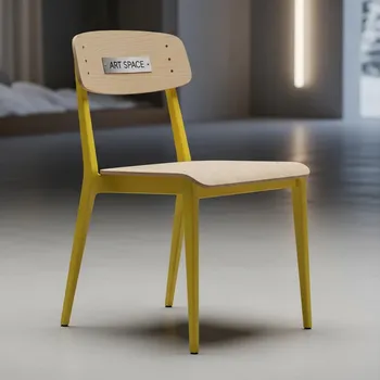 Аренда Стул Tolix Wood желтый в Mantera Supreme — ART SPACE
