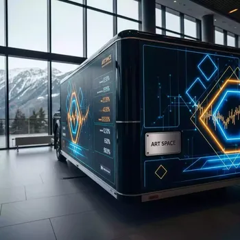 Аренда Экраны мобильные светодиодные LED в Radisson Hotel Rosa Khutor — ART SPACE
