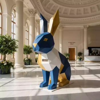 Аренда Фигура дизайнерская пластиковая Origami Kousagi Basic в санатории «Русь» — ART SPACE