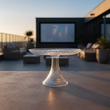 Аренда Блюдо на ножке Аврора 20,5 см в Courtyard by Marriott Sochi — ART SPACE
