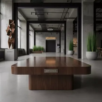 Аренда Столик деревянный кофейный Shine в ресторане «Sanremo» — ART SPACE