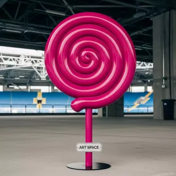 Аренда Карамель пенопластовая фуксия в VK Stadium Sirius — ART SPACE