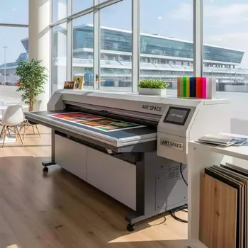 Аренда Принтер УФ планшетный Roland VersaOBJECT CO 640i F2 с вакуумным столом на Сочи Автодроме — ART SPACE