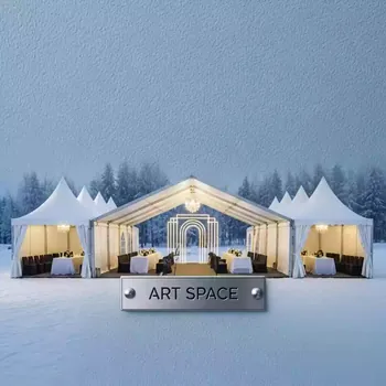 Аренда Комплекта шатров 3х3 м в санатории «Металлург» — ART SPACE