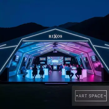 Аренда Павильон тентовый шириной 20 м в Rixos Krasnaya Polyana — ART SPACE