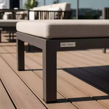 Аренда Шезлонг HACIENDA карбон бежевый в ресторане «La Terrazza» — ART SPACE