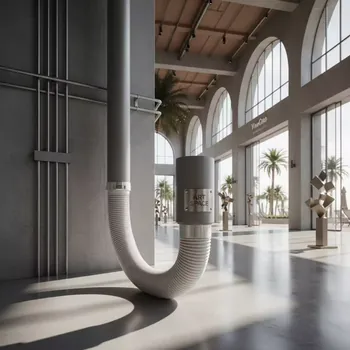 Аренда Гофры и фановые трубы для унитаза в пляжном комплексе VinoGrad — ART SPACE