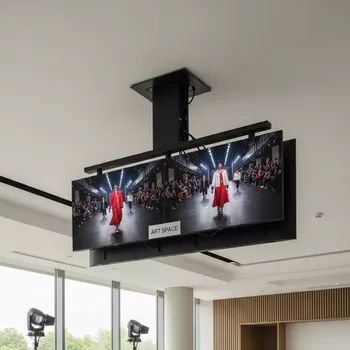 Аренда Кронштейн потолочный ONKRON для 2 телевизоров 40 80 N3L чёрный в Mövenpick Hotel — ART SPACE
