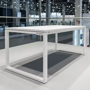 Аренда Стол Лидер 2 1800х900х750 белый в ледовом дворце «Большой» — ART SPACE