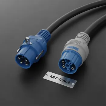 Аренда Силовой кабель 380 В CEE 16 А 5P – CEE 16 А 5P IP 44 5 м на вилле «Анна» — ART SPACE