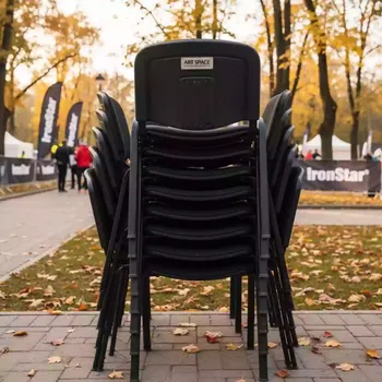 Аренда Стул складной банкетный SUPER LITE N черный в парке «Ривьера» — ART SPACE