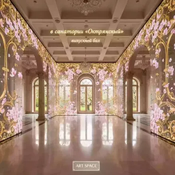 Аренда Экраны светодиодные прозрачные в санатории «Октябрьский» — ART SPACE