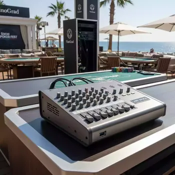 Аренда Микшерный пульт Behringer Xenyx QX 1002USB в пляжном комплексе VinoGrad — ART SPACE
