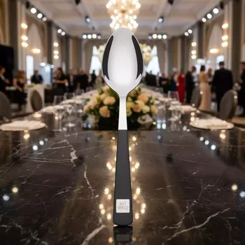 Аренда Ложка столовая Линкольн серебристо черная в Rodina Grand Hotel & SPA — ART SPACE