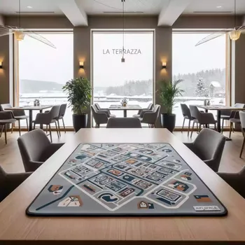 Аренда Игровое поле Город 105х75 см в ресторане «La Terrazza» — ART SPACE