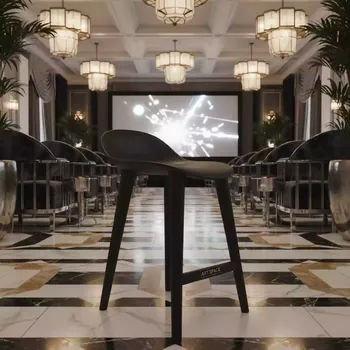 Аренда Табурет пластиковый Лори черный в Swissôtel Resort Sochi Kamelia — ART SPACE