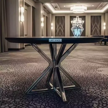 Аренда Столешница овальная Compact Laminate для подстолья Tripe Double в отеле Radisson Lazurnaya — ART SPACE