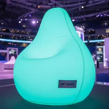 Аренда Кресло мешок Beanbag флуоресцентное в ледовом дворце «Большой» — ART SPACE