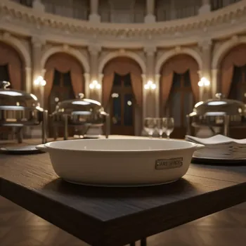 Аренда Блюдо овальное Lubiana 260х180 мм в Зимнем театре — ART SPACE