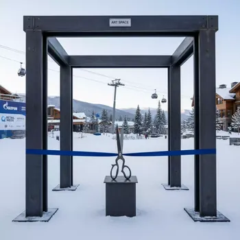 Аренда Наборы для разрезания ленточки на курорте «Газпром» (Альпика) — ART SPACE