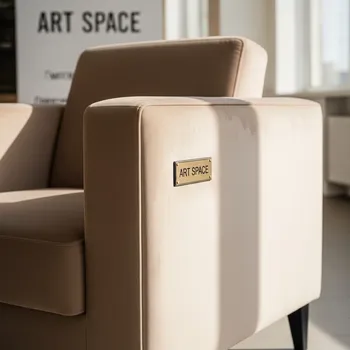 Аренда Кресло Хью велюр бежевый в зале «Чайка» (Морпорт) — ART SPACE
