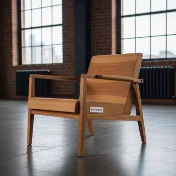 Аренда Кресло Karlo из тика в лофте «Студия 21» — ART SPACE