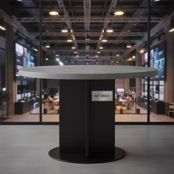Аренда Стол круглый 80 DECO серый в Маринс Парк Отеле — ART SPACE
