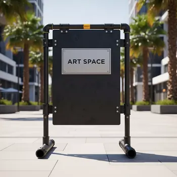 Аренда Стойка рекламная уличная в Alpha Sirius — ART SPACE