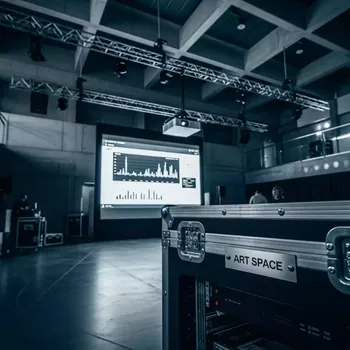 Аренда Экран для проектора с электроприводом Lumien Master Control LMC 100128 16 10 200x129 MW в ледовом дворце «Роза Хутор» — ART SPACE
