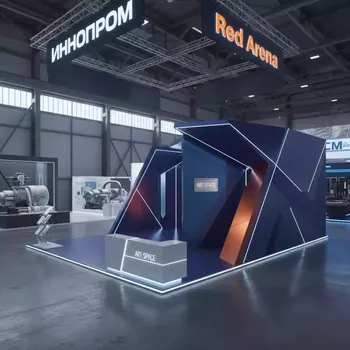 Аренда Выставочный стенд Авангард 35 м² в Red Arena — ART SPACE