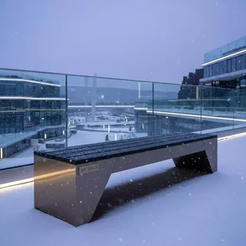Аренда Скамья Лидер 8 1500х300 венге каркас бронза в Bridge Resort — ART SPACE