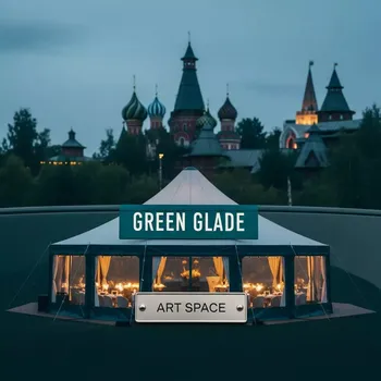 Аренда Шатер беседка Green Glade в этно-парке «Моя Россия» — ART SPACE