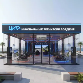 Аренда Комплекс интерактивный ПДД AVKompleks Дорожная азбука на Имеретинской набережной — ART SPACE