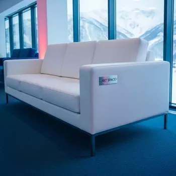 Аренда Диван трехместный Hi Tech White в Sochi Marriott Krasnaya Polyana — ART SPACE