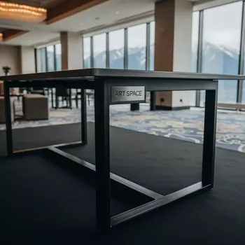 Аренда Стол металлический обеденный в Sochi Marriott Krasnaya Polyana — ART SPACE