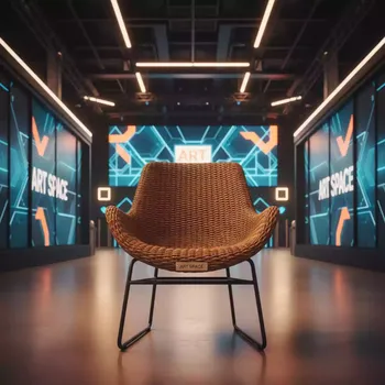 Аренда Стул плетеный Y35 W2390 brown в Сириус Арене — ART SPACE