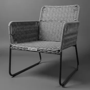 Аренда Кресла из искусственного ротанга YH C1216W gray в санатории «Металлург» — ART SPACE