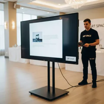Аренда Плазменная LED ЖК панель 32 дюйма 81 см в Маринс Парк Отеле — ART SPACE