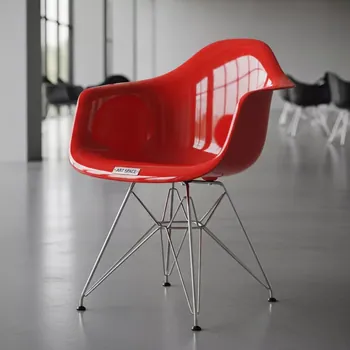 Аренда Стул дизайнерский Eames DSW metal red в санатории «Русь» — ART SPACE
